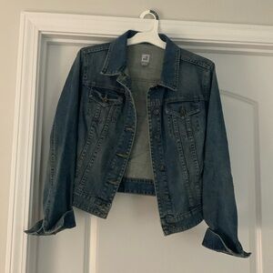 Jcp jean jacket size large